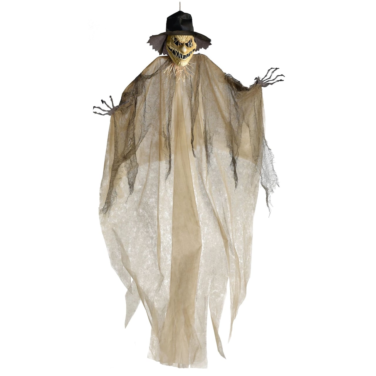7ft. Halloween Scary Scarecrow Hanging Prop